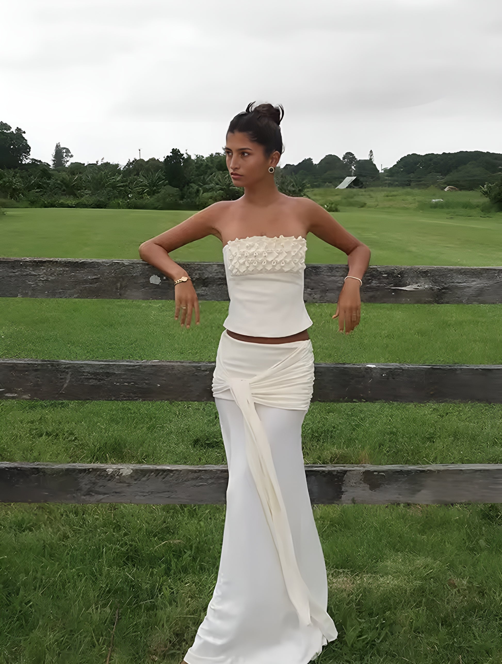 Serena Ivory Elegance Two-Piece Set