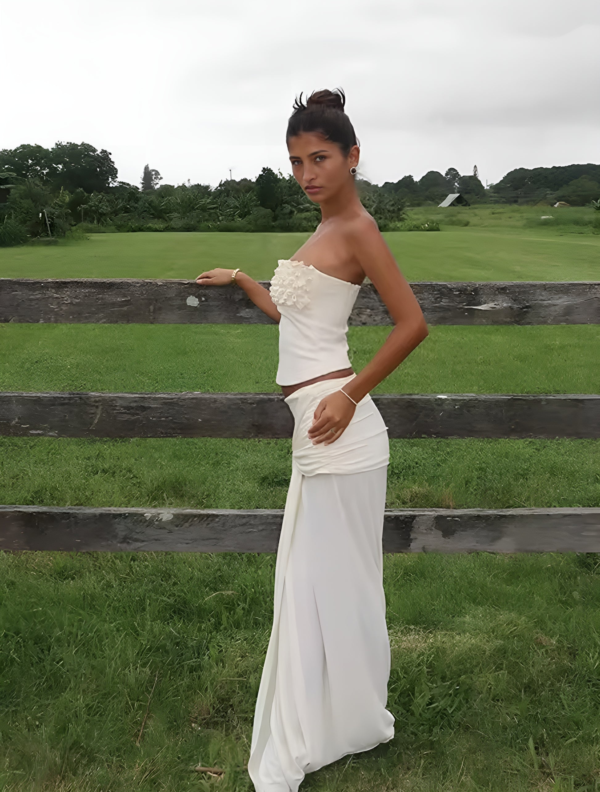 Serena Ivory Elegance Two-Piece Set