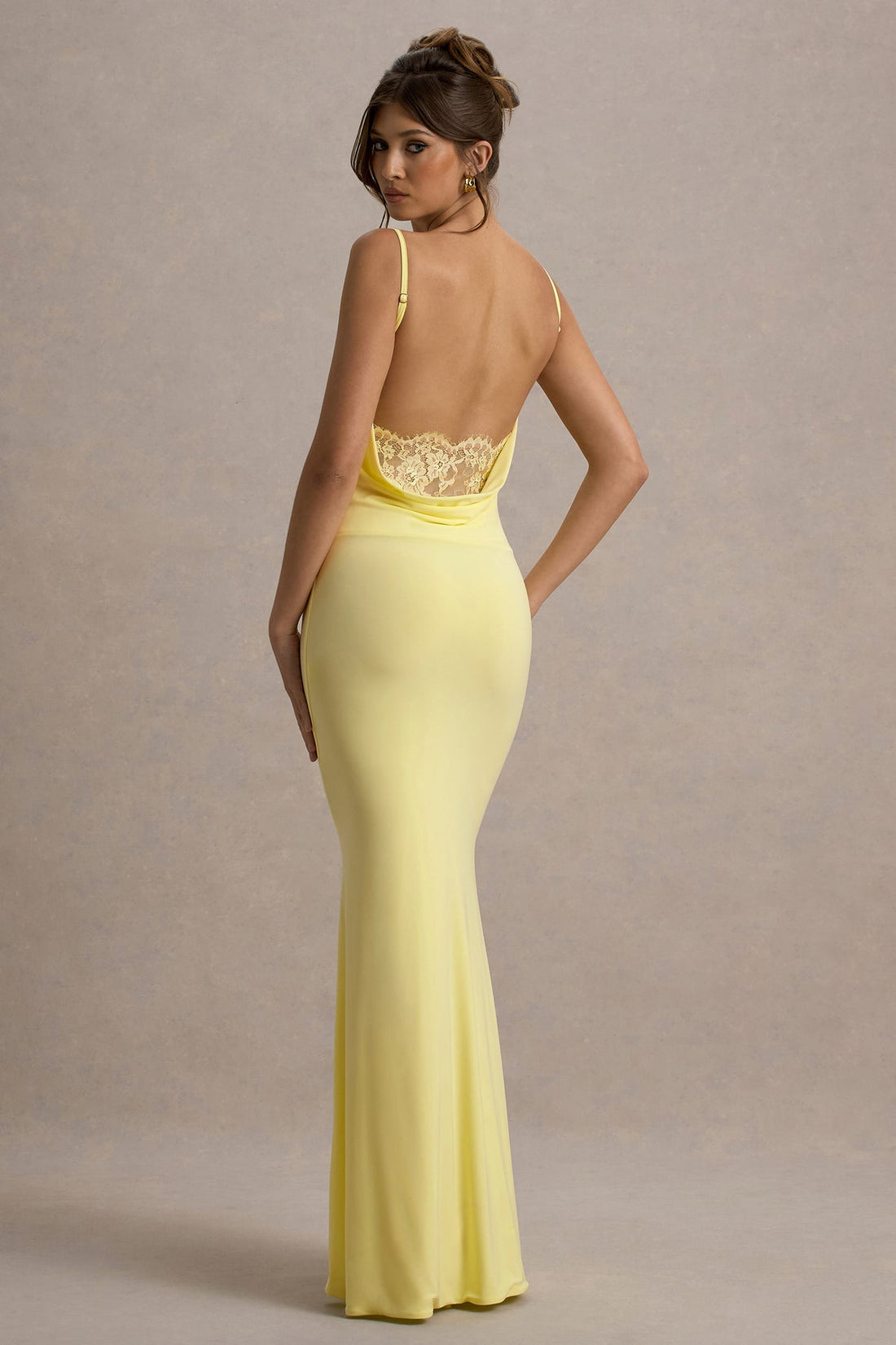Limoncello Satin Maxi Dress